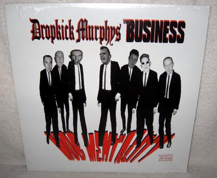 DROPKICK MURPHYS / THE BUSINESS "Mob Mentality" LP Black Vinyl